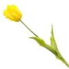 Tulipas de Plástico Flores Artificiais Flores Falsas Decoração Suave para Casa Casamento Arranjo de Flores Arte Floral Decorativa Ornamentos Atacado Mesa de Jantar ao Ar Livre