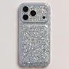 Lujo Ligero con Pedrería para Funda de Teléfono iPhone 18 Pro Max Apple 17 Borde Redondo 16 Pro Avanzado 15P Anti-caída