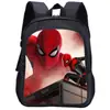 Mochila Escolar para Jardim de Infância Homem-Aranha Homem Aranha Estampa de Personagem One Piece Mochila Infantil 13 polegadas Atacado Transfronteiriço