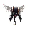 Nuevo modelo de máquina de riego por aspersión agrícola con cabrestante tipo carrete, móvil, retráctil automático, autopropulsada para riego de fincas