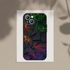 Funda para teléfono con rombos de sentido tecnológico para iPhone15