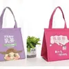 Bolsa Bento de Dibujos Animados Bolsa de Almacenamiento Lonchera Película de Aluminio Impermeable Conservación Fresca Aislamiento Térmico Fácil de Llevar Portátil Impermeable Portátil