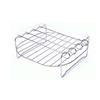 Freidora de Aire Parrilla Acero Inoxidable Rejilla para Tostar Pan Accesorios de Parrilla Rejilla de Parrilla 4 Pines Doble Capa Rejilla para Freidora de Aire