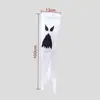Manga de viento Bandera Arcoíris Bandera Americana Manga de viento Navideña Bandera de Cara de Fantasma de Halloween Decoración Festiva 3D
