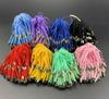 Frijol de Rompecabezas Niños Hecho a Mano diy Juguetes Educativos Frijol Clip de Plástico Llavero Lanyard para Teléfono Móvil Accesorios