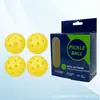 Bolas de Pickleball com 40 Furos em Caixa Colorida, Exclusivamente para Lojas Comerciais Transfronteiriças e Estádios