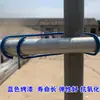 Telhado de Estufa Mola de Estufa Agrícola Acessórios de Jardinagem Clip de Arame de Aço Galvanizado a Quente Circlip Espessado Fivela de Tubo de Aço Mola Superior