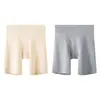 Pantalones de Seguridad Antibacterianos Sin Costuras Chunzhi para Mujer, Anti-Exposición, Tallas Grandes, Estilo Delgado de Verano, Control de Abdomen, Levantamiento de Glúteos, Ropa Interior Dos en Uno