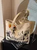 Bolso Tote de Moda Personalizado Comercio Exterior Nuevo Estilo Gran Capacidad Dibujo Animado Lindo Bolso de Hombro Único Estilo Coreano Casual para el Trabajo Bolso de Axila
