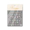 Tomoni manicure fino resistente couro preto japonês gato estilo férias havaianas menina fofo desenho animado adesivos de unha
