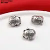 Plata de Ley S925 Pez Mariposa León Calabaza Hebilla de Presión Hebilla de Gancho Accesorios Retro Antiguo DIY Materiales Hechos a Mano
