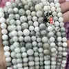 Pedras Soltas de Jade Mao Tian Naturais Acessórios para Joias DIY Pulseira Pedras Redondas de Jade Mao Tian Contas Semi-Acabadas Atacado