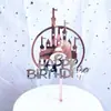 Decoración de Pastel de Cumpleaños de Blancanieves Congelados Aisabel Sirena Niña Guerrera Celebridad de Internet Adornos