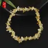 Pulsera Elástica de Grava de Cristal Natural al por Mayor Colorida Irregular Colección Caliente Transfronteriza Joyería de Mano al por Mayor