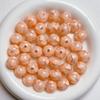 Cuentas acrílicas de 16 mm con forma de corazón, finas y brillantes, para hacer tú mismo, hechas a mano, para teléfono móvil, pendientes, accesorios de joyería