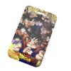 Set de Tarjetas de Dibujos Animados de Dragon Ball Set de Tarjetas de Comida de Dibujos Animados para Campus Estudiantil Set Protector para Tarjetas de Autobús y Metro para Niños Set de Insignias
