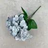 Flor de Hortensia Artificial con 5 Ramas y Pétalos Grandes, Flor de Seda para Boda y Decoración del Hogar, Adorno de Arreglo de Flores Falsas, Disponible en Múltiples Colores