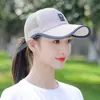 Gorra Moda Verano Mujer Gorra de Moda Tendencia Todo Combina Cara Grande Adelgazante Exterior Viaje Gorra de Béisbol Hombres Protección Solar