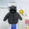 Chaleco con capucha de algodón y plumón para niños para uso exterior, otoño e invierno, para niños y niñas, ligero, para niños pequeños y medianos, chaleco para bebé
