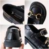 Moda Trendy Estudiante Jk Primavera 2026 Hebilla Metálica Zapatos de Piel para Niñas al Aire Libre Zapatos Individuales para Bebés Zapatos de Piel para Niños