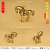 Año de la Serpiente Llavero de Latón Zodiacal Tridimensional Creativo Personalizado Accesorios Colgante para Coche Pequeño Regalo Fabricante Venta al por Mayor
