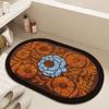 Alfombrilla Antideslizante Minimalista para Baño, Felpudo para Entrada, Alfombrilla para Pies de Baño, Felpudo Sencillo para Puerta de WC, Alfombrilla Absorbente para Suelo de Baño