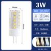 Cuentas de lámpara G9 LED pin foco pequeño G4 fuente de luz brillante de ahorro de energía sin estroboscópico 220V lámpara de maíz de cerámica luz de tres colores