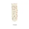 Medias de Cartulina Medias de Longitud Media para Niños Primavera y Verano Delgadas Medias con Encaje Estilo Lolita Japonés Medias de Moda con Frutas de Cristal