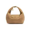 Bolsa Térmica para Marmita de Nylon à Prova d'Água 2025, Design Exclusivo, Bolsa de Mão para o Trabalho, Bolsa Versátil Casual Ombro Formato Dumpling para Mulheres
