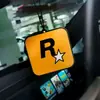 Joia Pingente Vermelho da Internet Fragrância de Carro Fragrância de Carro Fragrância Fragrância de Carro Roda de Ar Surround GTA R Estrela