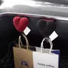 Pegatina de coche con forma de corazón, decoración de corazón para coche, cubierta de alta gama para arañazos en la carrocería y la consola central, pegatina de coche que realza el ambiente