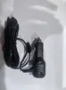 Navegador GPS para carro com gravador de direção, formato de garrafa, cabo de alimentação para acendedor de cigarro de carro 5V-1A/2A, carregador de carro