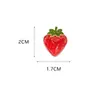 Pingentes de sapato 3D em formato de fruta: designs de morango, pêssego, melancia, maçã e cereja. Faça você mesmo, decorações de sapato removíveis, acessórios fofos