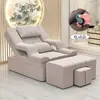 Cama de Masaje de Pies Eléctrica, Tienda de Baño de Pies, Silla para Lavar Pies, Taburete de Pedicura, Masaje de Pies, Sofá de Manicura, Cama para Pestañas, Cama Reclinable para una Persona