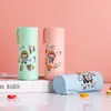 Tazas de Dibujos Animados Nuevas al por Mayor con Alto Valor Estético, Vasos de Vidrio Aislados de Doble Pared para Agua, Logo Personalizable, Regalos Promocionales, Vasos Publicitarios