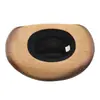 Sombrero de Jazz de Comercio Exterior Estilo Étnico Verano Hombres y Mujeres Paja Dura Copa Sombrero de Paja Vaquero Protector Solar Sombrero Visera Sombrero de Pescador