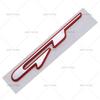 Adequado para Hyundai Kia GT LINE logotipo GTlineKX5K3K4K5 Stinger ABS adesivo do corpo
