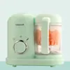 Nueva Máquina Suplemento Alimenticio para Bebés Multifuncional para Cocinar al Vapor y Mezclar Todo en Uno Herramienta Pequeña Totalmente Automática para Cocinar y Moler