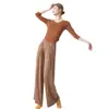 Traje de Baile Top para Mujer Cuello en V Aspecto Delgado Traje de Baile Clásico Danza Moderna Estilo Nacional Nuevo Ropa Traje de Práctica de Baile para Adultos