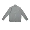 Suéter Cardigan de Punto Acanalado de Alta Gama Yutang con Cremallera 26 Otoño/Invierno Nuevo Casual Suéter Ajustado de Cuello Alto para Hombres y Mujeres