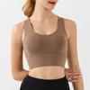 Ropa interior deportiva para mujer, resistente a los golpes, para correr, exterior, push up, ropa de yoga, chaleco de entrenamiento, sujetador de talla grande, top de fitness de verano