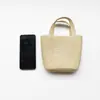 Bolsa para Niños Femenina Linda Bolsa de Paja Niña Bandolera Bebé Linda Monedero Sombrero Set Verano Orilla del Mar