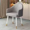 Cadeira simples, robusta e durável para discussões casuais, relaxamento na varanda, tomar chá, manicure, uso doméstico, mahjong, apartamento, hotel, cadeira de jantar