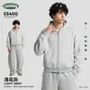 Ropa para Hombre Ckx 26 Nueva Sudadera Retro Estilo Americano Otoño e Invierno con Forro de Felpa, Engrosada y Cálida, Chaqueta con Cremallera, Sudadera Holgada para Hombre.