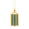 Colar de clavícula banhado a ouro e prata esterlina incrustado jade fumaça roxo jade retrô all-match estilo étnico feminino elegante colar pingente