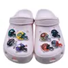 Capacete de rugby buraco sapatos acessórios sapatos croc sapatos flor fivela zhibixing sapatos acessórios fivela decorativa removível