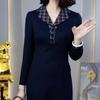 Vestido Delgado para Uso Diario y Viajes Largos Hasta la Rodilla para Mujer Verano 2025 Nuevo Diseño Holgado y Versátil Tendencia de Falda Larga