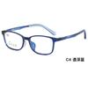 Armazón de Gafas para Niños de Silicona Dividida Suave para la Nariz Patillas de Vidrio Flexibles Aceptable para Personalización con Espejo
