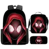 Mochila de Liberación Rápida Transfronteriza de Spider-Man Mochila Escolar para Estudiantes de Primaria y Secundaria Mochila de Anime de Gran Capacidad
