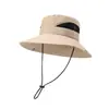 Sombrero de Vaquero Occidental, Sombrero de Pescador, Sombrero de Verano para Mujer para Exteriores, Senderismo y Montañismo, Visera, Ala Ancha, Sombrero de Protección Solar, Venta al por Mayor
